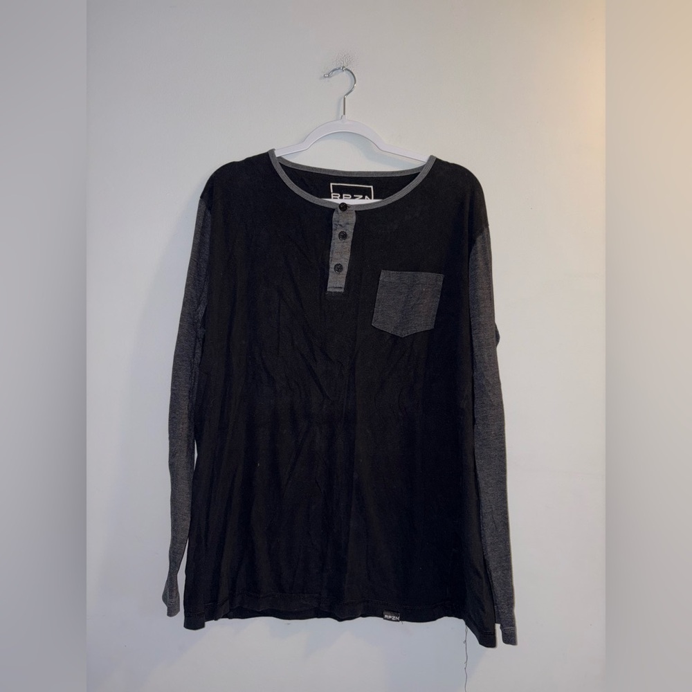 RPZN - Black Two Toned Longsleeve (Men’s)